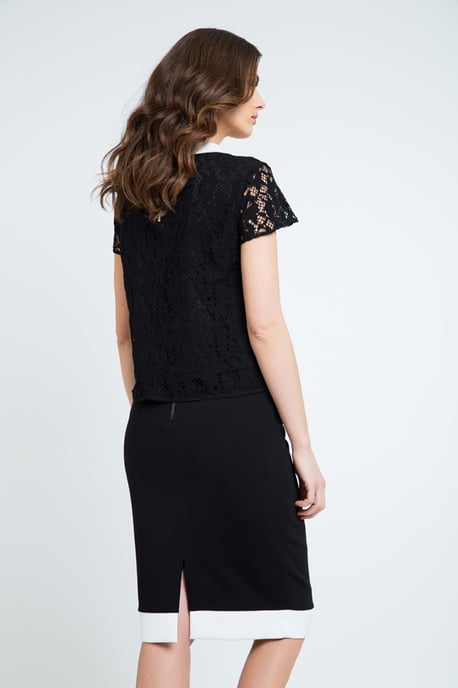 Knee Pencil Skirt by Conquista