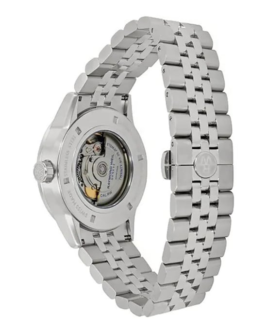 Raymond Weil Freelancer Heren Zilveren Horloge 2731-ST-50001 - Image 2