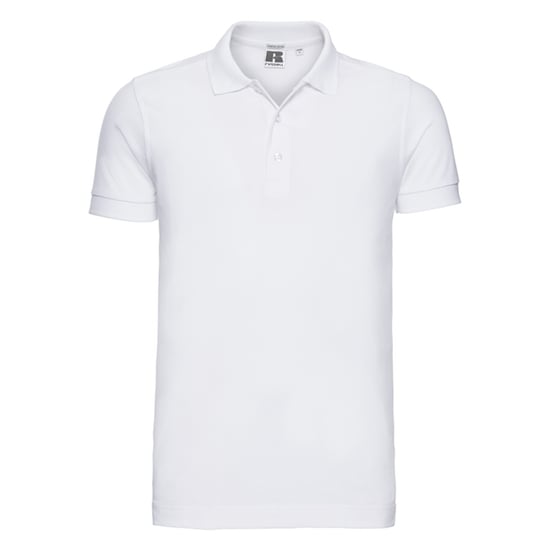 Russell Heren Stretch Poloshirt (Wit) - Image 1