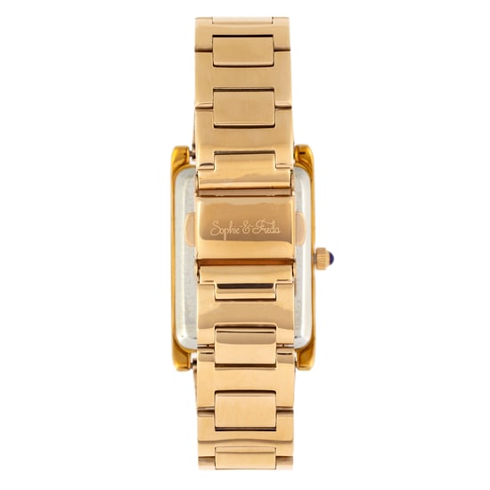 Sophie and Freda Wilmington Bracelet Watch w/Swarovski Crystals