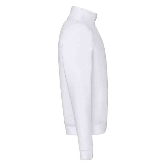 Fruit of the Loom Heren Premium Zip Neck Heather Sweatshirt (Wit) - Image 3