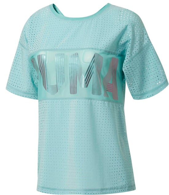 Puma Big Cat Drapey Womens T-Shirt Tee Short Sleeved Top 517117 03 UA95