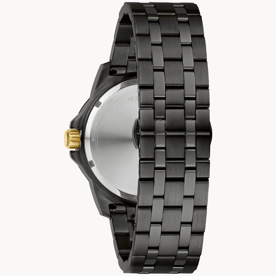 Bulova Marine Star Heren Zwarte Horloge 98D176 - Image 2