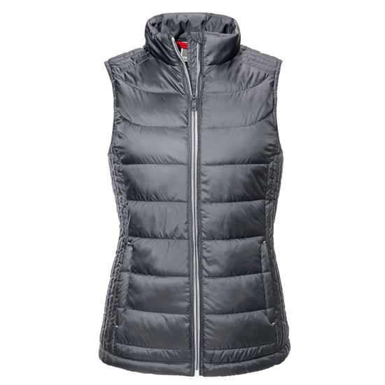 Russell Dames/Dames Nano Gewatteerde Bodywarmer (IJzergrijs) - Image 1
