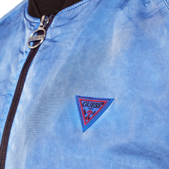 Guess herenblouson met klassiek driehoekig logo - Image 2