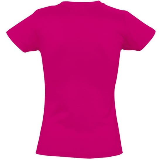 SOLS Womens/Ladies Imperial Heavy Short Sleeve T-Shirt (Fuchsia)