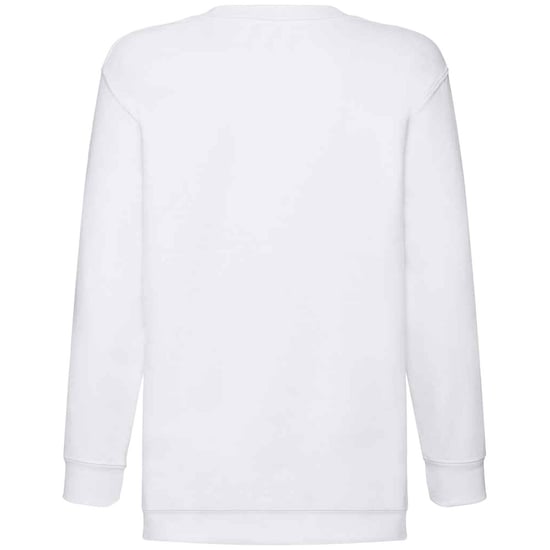 Fruit of the Loom Kids / Kinderen Klassieke Drop Schouder Sweatshirt (Wit) - Image 2