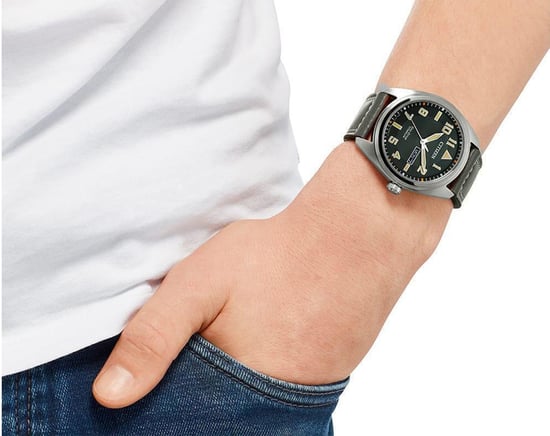 Citizen  Heren Horloge Zwart BM8560-29EC - Image 3