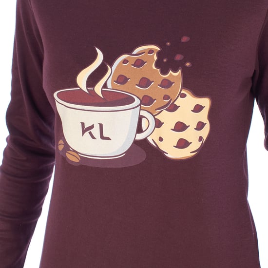 KLP1 women's long-sleeved winter pajamas