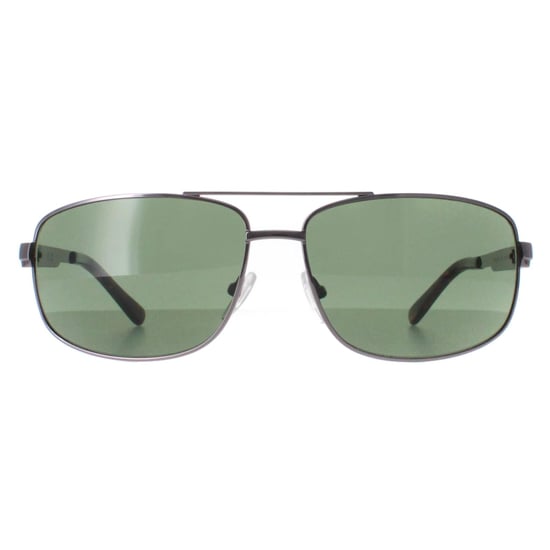 Calvin Klein Rectangle Mens Light Ruthenium Green CK22123S