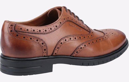 Hush Puppies Santiago Leren Herenschoenen Met Veters In Het Bruin - Image 3