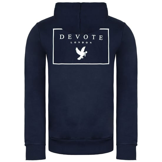 Devote London Pacey Mens Navy/White Track Jacket