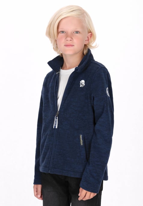 Schmuddelwedda Fleece jas jongens (kinderen) marine gem - Image 3