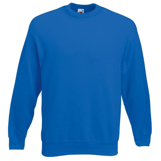 Fruit of the Loom Heren Klassiek 80/20 Ingezet Sweatshirt (Koningsblauw) - Image 1