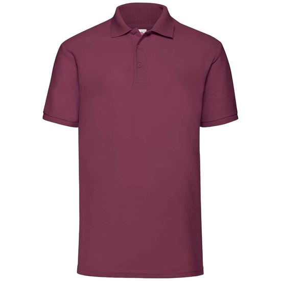 Fruit of the Loom Heren 65/35 Poloshirt (Bourgondië) - Image 1