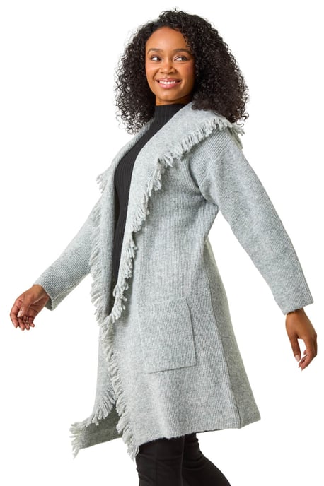 Petite Tassle Pocket Detail Cardigan