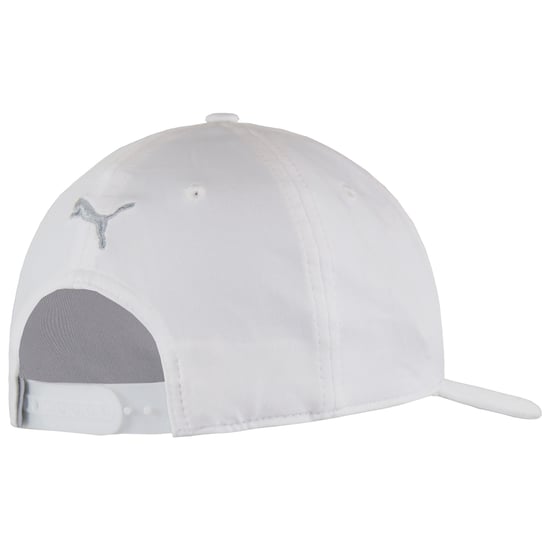 Puma P110 Snapback White Unisex Flex Fit Golf Cap 021448 04