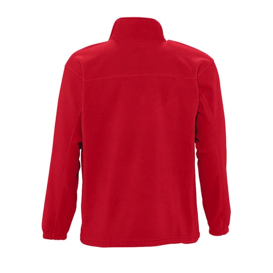 SOLS Heren North Full Zip Outdoor Fleece Jacket (Rood) - Image 2