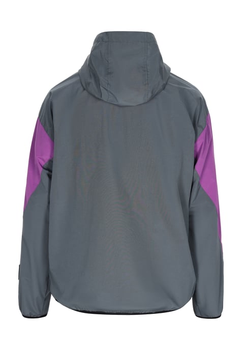 Schmuddelwedda Blouson Heren Grijsblauw kleurblok - Image 4