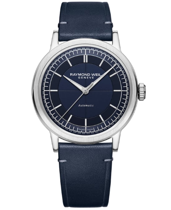 Raymond Weil Millesime Herenblauw Horloge 2925-STC-50001 - Image 1