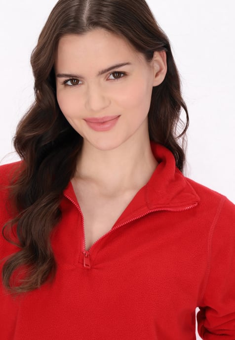 Mymo Fleece trui Dames rood - Image 5