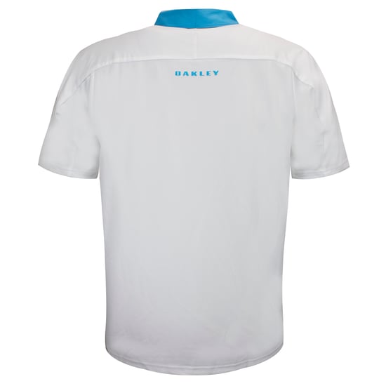 Oakley Raglan Polo Shirt White - Mens
