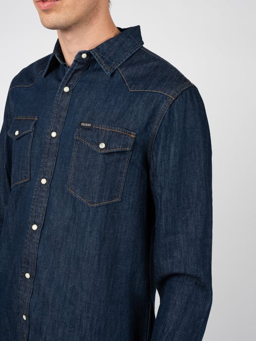 Guess overhemd Mannen blauw - Image 5