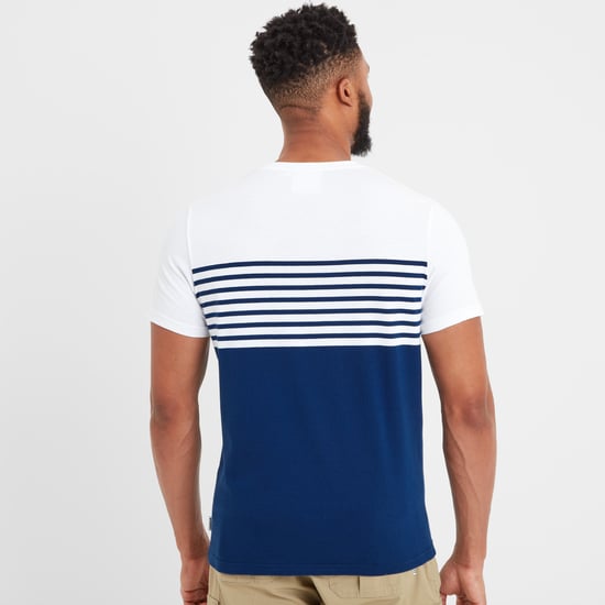 Drayton Mens T-Shirt Night Blue