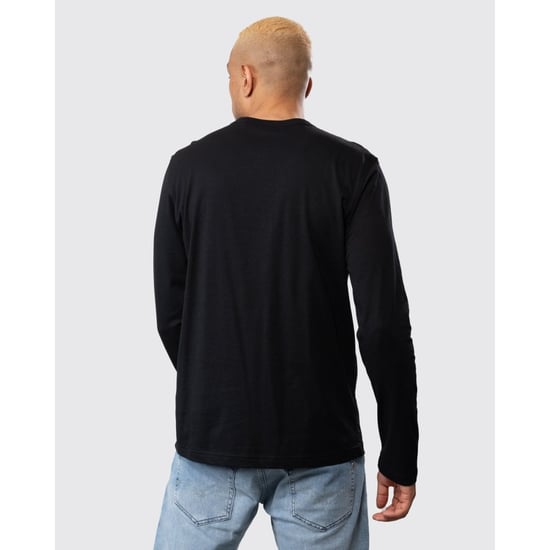 Men's Belstaff Cotton Jersey Long Sleeve T-Shirt in Black - Image 6