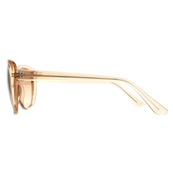 Calvin Klein Cat Eye Womens Crystal Beige Brown Gradient CK19560S