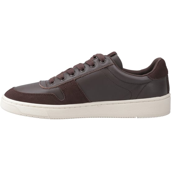 TOMS TRVL Lite Court Leer Heren Bruin Trainers - Image 4
