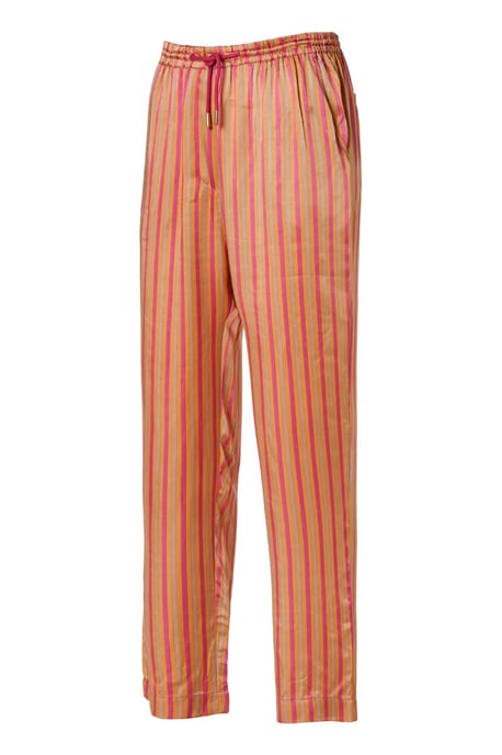 Caroline Tensen Florida Print Broek Roze / Oranje