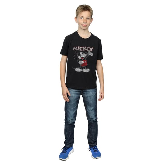 Disney Jongens Mickey Mouse Presents T-shirt (Zwart) - Image 4