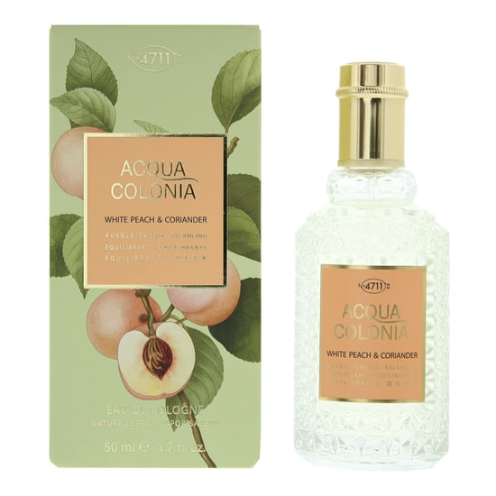 4711 Acqua Colonia Witte Perzik & Koriander Eau De Cologne 50ml - Image 1