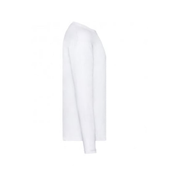 Fruit Of The Loom Heren Originele T-shirt Lange Mouwen (Wit) - Image 3