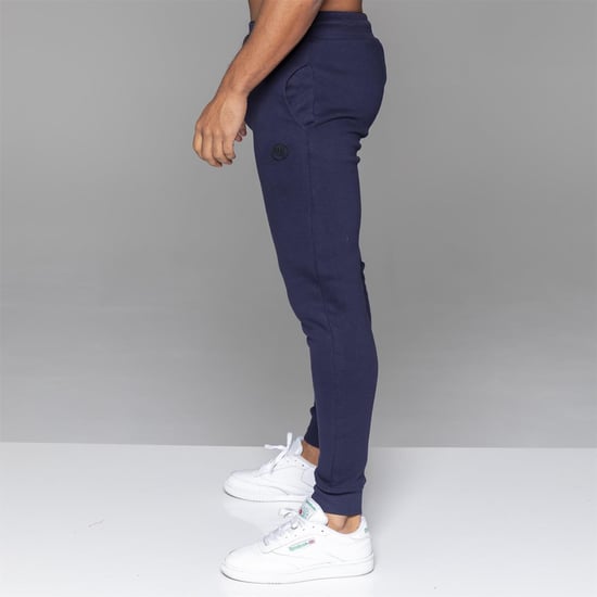 MYT heren slim fit joggingbroek marineblauw - Image 2