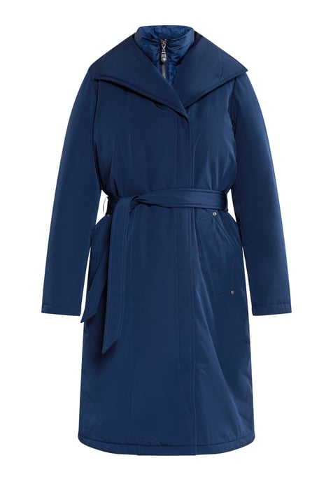 Dreimaster Winterjas stormwolk Dames donker marine - Image 4