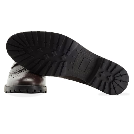 Redfoot James Dark Brown Brogue