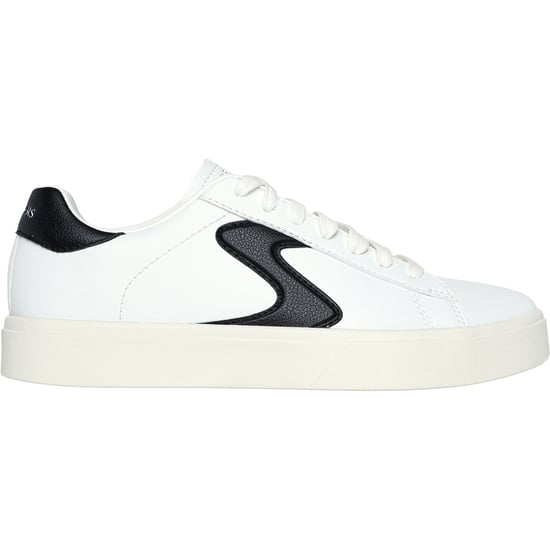 Skechers Eden LX - Stralende Glorie Polyurethaan Dames Wit/Zwart Trainers - Image 5