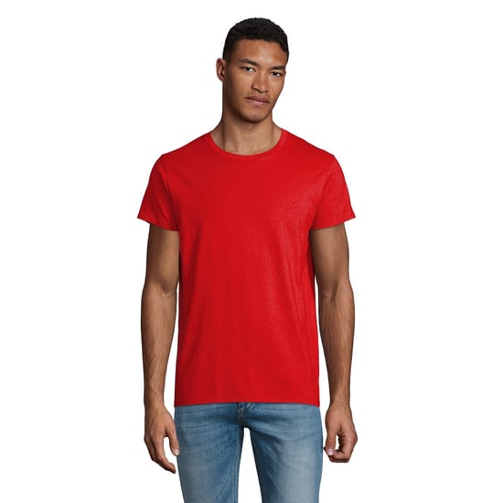 SOLS Heren Crusader Organisch T-shirt (Rood) - Image 4