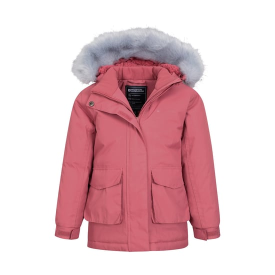 Mountain Warehouse Waterafstotend kinder/kinderjack met Ranger-logo (Roze) - Image 3