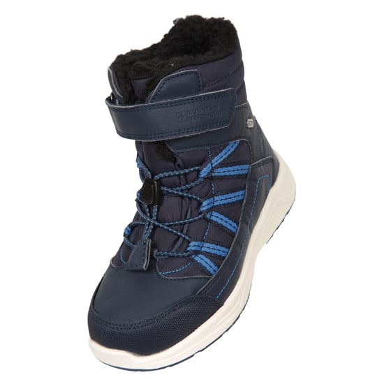 Mountain Warehouse Denver Adaptive Waterdichte Sneeuwlaarzen voor Kinderen/Kinderen (Marine) - Image 6