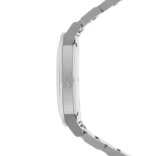 Burberry BU9000 Zilver Wijzerplaat Roestvrij Staal Unisex Horloge - Image 3