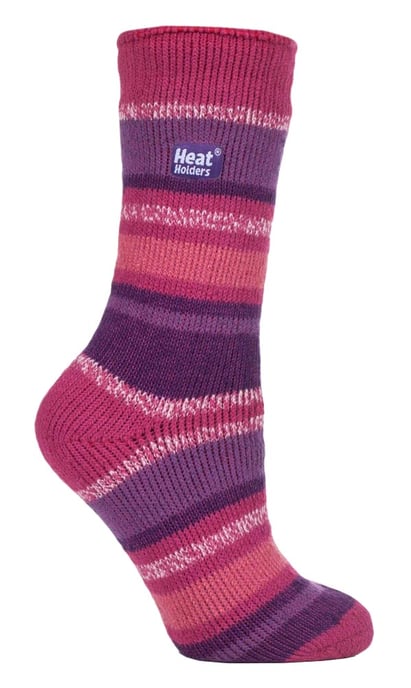 Heat Holders - Dames 2.3 tog thermo wintersokken - Fantasia Roze - Image 1
