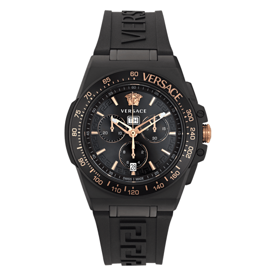 Versace Greca Extreme Chrono Men's Black Watch VE7H00323