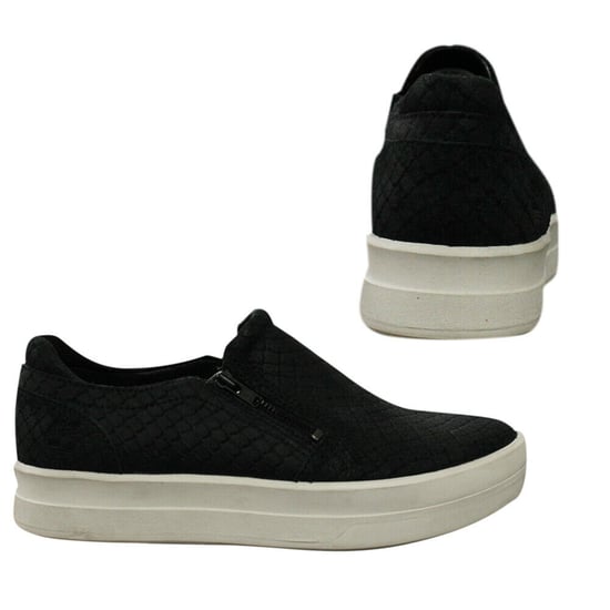 Timberland Mayliss Slip On Zip Nubuck Vrouwen Platform Zwart Trainers A1GSH Z55A - Image 1