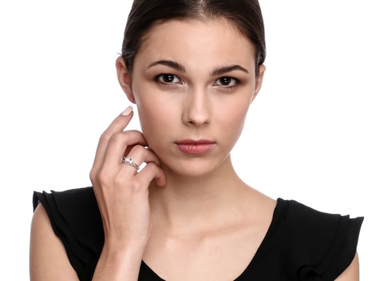 Orphelia Dames 925 Zilveren Ring - Zilver/Roze ZR-7233 - Image 4
