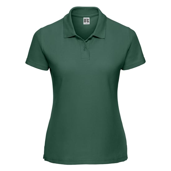 Russell Dames/Dames Klassiek Polycotton Poloshirt (Fles groen) - Image 1