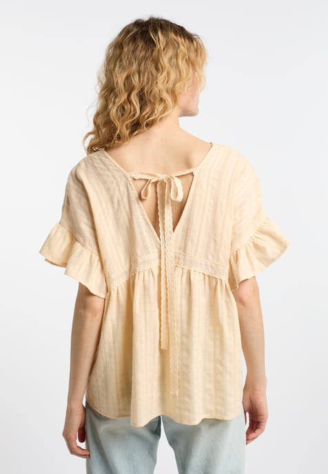 Dreimaster Tuniek Dames Beige crème - Image 4