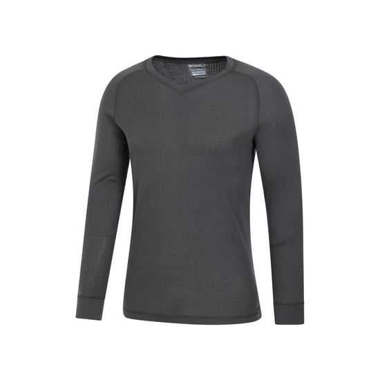 Mountain Warehouse Heren Talus V Hals Thermo Top (Grijs) - Image 2